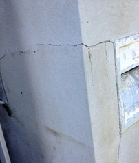 cracking and faded render repair